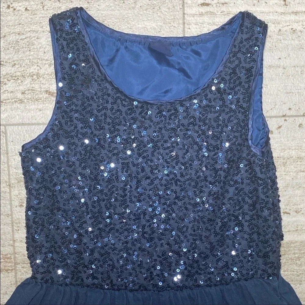 GAP sequins chambray dress. Size‎ 10